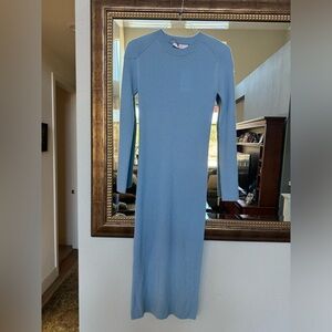 IRO Liette Cashmere Sweaterdress BLUE - NEW WITH TAGS